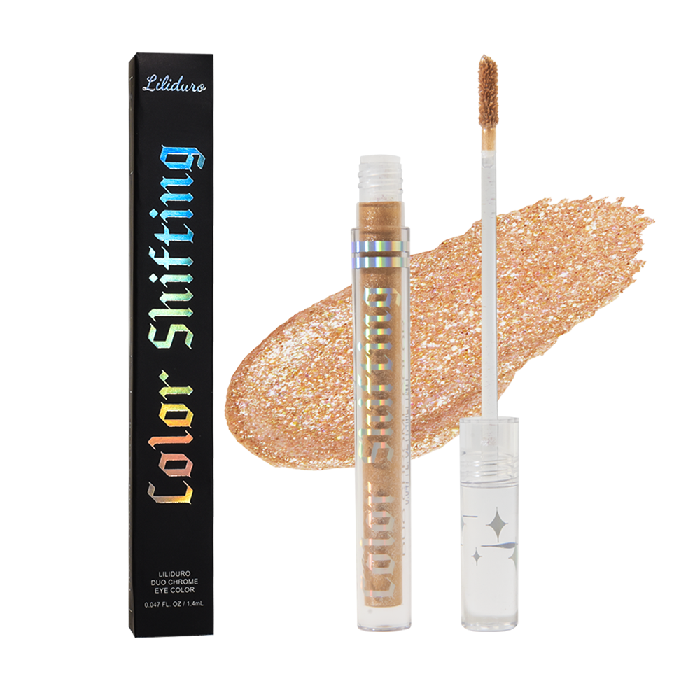 Liliduro Liquid Glitter Eyeshadow High Pigmented Quick Drying Multi Dimensional Eye Looks